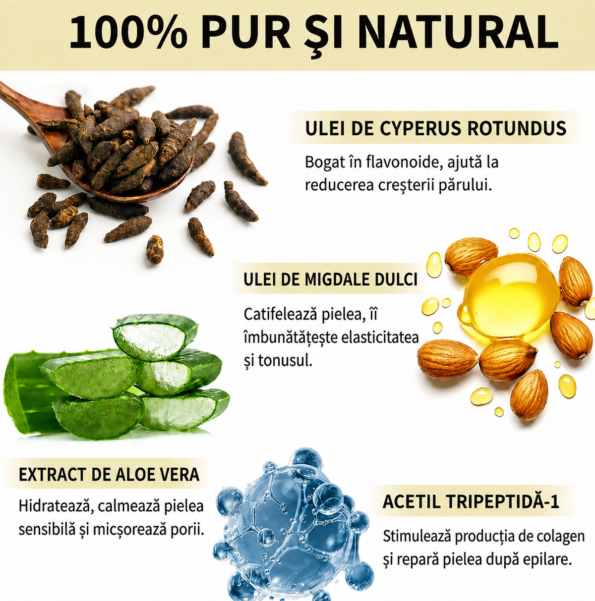Ulei Natural de Cyperus Rotundus