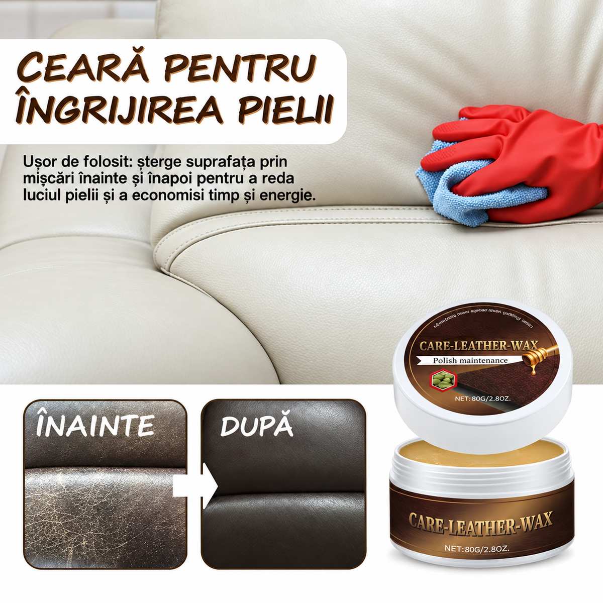 Balsam Magic Piele & Canapea